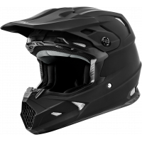 MX-96 SOLID HELMETS MATTE BLACK 2X