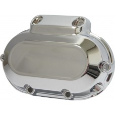 TRANS SIDE COVER CHROME 6 SPD TWIN CAM 07-17 & DYNA 06