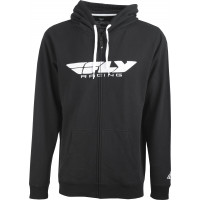 FLY CORPORATE ZIP UP HOODIE BLACK MD
