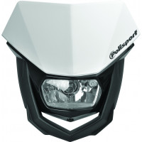 HEADLIGHT HALO WHITE/BLACK