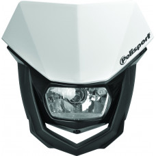 HEADLIGHT HALO WHITE/BLACK