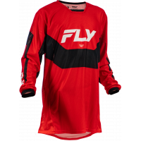 YTH KINETIC MESH JERSEY RED/BLACK/WHITE YL