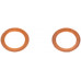 M10X15MM BANJO BOLT COPPER COMPRESSION WASHER 50/PK
