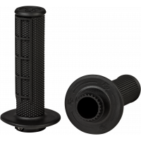 CONTROL MX LOCK-ON GRIPS BLACK - HALF WAFFLE