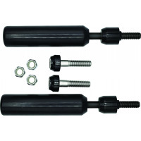 SHOCK MOUNT SLIDERS BLACK DYNA 09-17