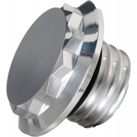 H/D BILLET 12 POINT VENTED POLISHED FUEL CAP