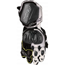 PRO SERIES GP D3O GLOVES BLACK/WHITE LEATHER 2X