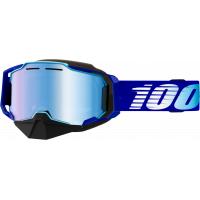 ARMEGA SNOWMOBILE GOGGLE BLUE W/ BLUE MIRROR LENS