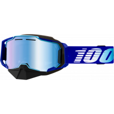 ARMEGA SNOWMOBILE GOGGLE BLUE W/ BLUE MIRROR LENS