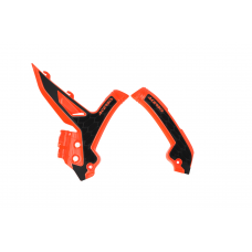 X-GRIP FRAME GUARD KTM ORANGE/BLACK