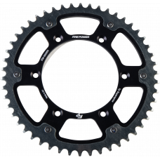 REAR SPROCKET HYBRID 50T BLK/SIL