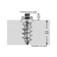 11MM SHOULDER SCREW STUDS QTY 100
