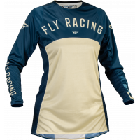 WOMEN'S LITE JERSEY NAVY/IVORY MD