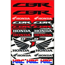 HONDA STREET DECAL SHEET