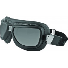 PILOT GOGGLES MATTE BLACK W/INTERCHANGEABLE LENSES