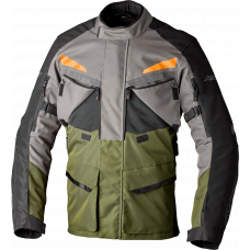 MAVERICK EVO CE JACKET KHAKI/GREY/ORANGE TEXTILE 2XL