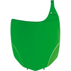 FRONT NUMBER PLATE GREEN