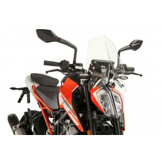 WINDSCREEN RACING CLEAR KTM