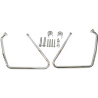 SADDLEBAG SUPPORTS CHROME EARLY SPORTSTER