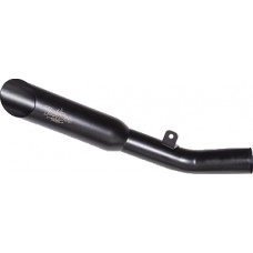 SLIP-ON SUZ BLACK SINGLE GSX-R600/750