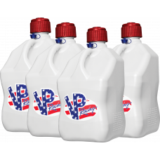 MOTORSPORTS CONTAINER 5.5 GALLON WHITE PATRIOTIC