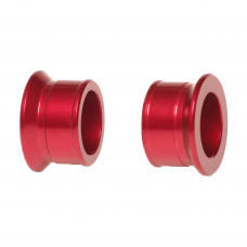 REAR WHEEL SPACERS RED HON REAR WHEEL SPACERS RED HON
