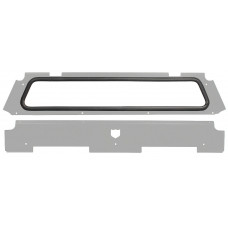 REAR WINDSHIELD TITANIUM MATTE METALLIC