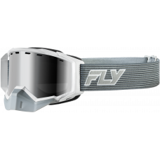 ZONE ELITE SN GOGGLE GREY/WHTE W/BLK MIRROR PLRZD SMOKE LENS