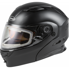 MD-01S MODULAR SNOW HELMET W/ELECTRIC SHIELD MATTE BLK MD