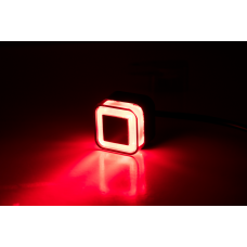 GT-07 LED BRAKE/TAILLIGHT RED LENS
