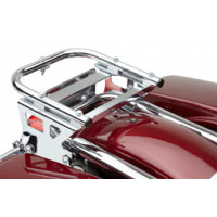 DETACH 2-UP TOUR PACK MOUNT CHROME FLH/FLT 97-08