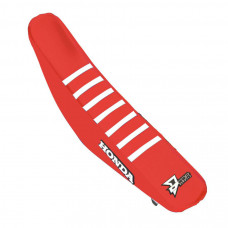 SEAT COVER 2018 GEICO RED/WHITE W/RIBS SEAT COVER 2018 GEICO RED/WHITE W/RIBS