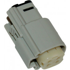 4-PIN FEMALE CONNECTOR GREY HD 72444-07GY 07-UP