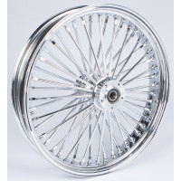 FR 48-SPK DD CHROME 21X3.5 FLT-HUB 1