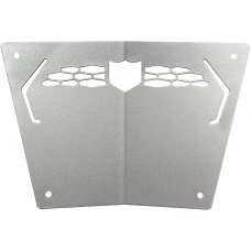FRONT SPORT BUMPER SKID PLATE TITANIUM METALLIC