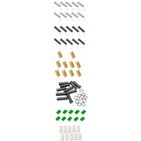 PIVOT PIN AND CLIP `99-17 BIG TWIN CHROME