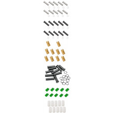 PIVOT PIN AND CLIP `99-17 BIG TWIN CHROME