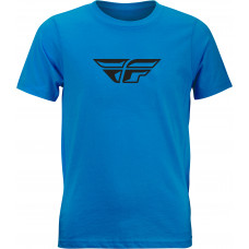 YOUTH FLY F-WING TEE TURQUOISE YL