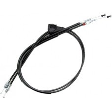 BLACK VINYL THROTTLE PUSH-PULL CABLE SET