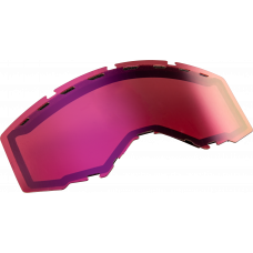 DUAL LENS WITH VENTS ADULT W/ PINK MIRROR/ROSE LENS