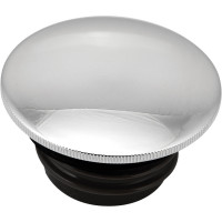 GAS CAP SCREW-IN SMOOTH NON-VENTED CHROME `96-24