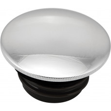 GAS CAP SCREW-IN SMOOTH NON-VENTED CHROME `96-24