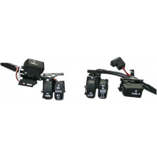 HBAR SWITCH KIT BLK/WHT LETTRS 1996-06 W/OUT CRUISE CNTRL