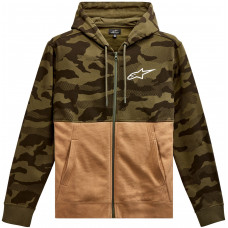 CAMO BLOCK HOODIE MILITARY/SAND 2X