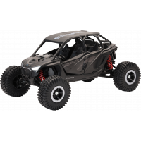 1:18 SCALE POLARIS RZR PRO R4 ROCK CRAWLER STEALTH BLACK