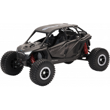 1:18 SCALE POLARIS RZR PRO R4 ROCK CRAWLER STEALTH BLACK