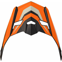 MX-46 CYCLUS VISOR BLACK/ORANGE SM