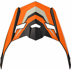 MX-46 CYCLUS VISOR BLACK/ORANGE MD-2X