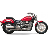 BLVD SLASHCUT SLIP ON CHROME YAM V-STAR 1100 99-05