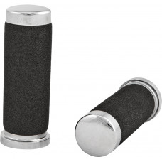 GRIPS FOAM CHROME W/O THROTTLE SLEEVE